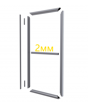 Комплект калитки КСС (свари сам) из т-профиля 2 мм Комплект калитки КСС (свари сам) из т-профиля 2 мм